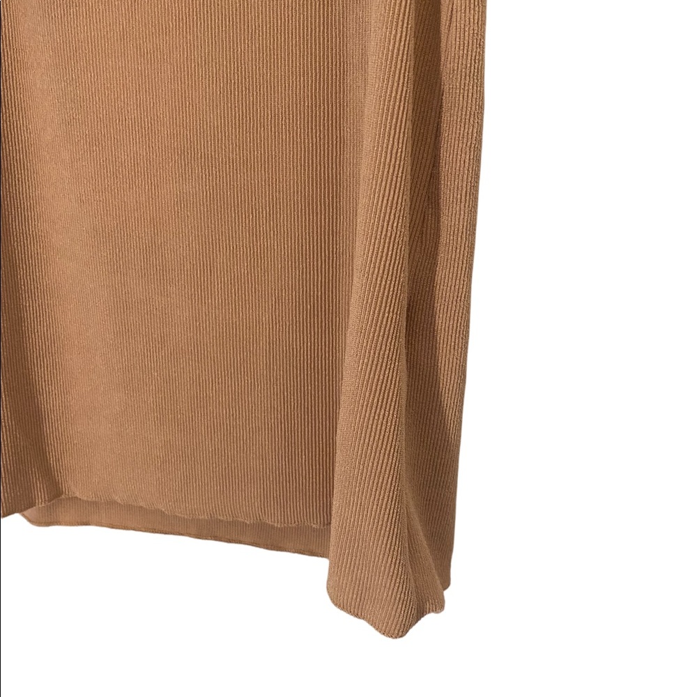 🛑SOLD ON MERCARI🛑 Zara Tank Top NWT Ribbed Tan Color Womens Size M - Picture 6 of 7
